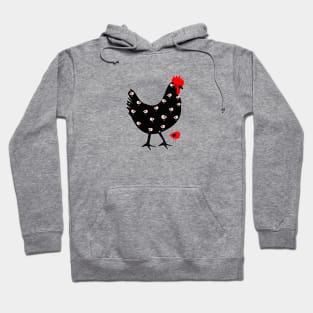 Mom Hen and Fur Babies Fun Meme By Abby Anime(c) Hoodie